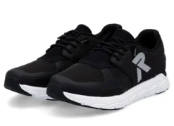 Rieker Sneaker aus teilweise beschichtetem Meshmaterial
