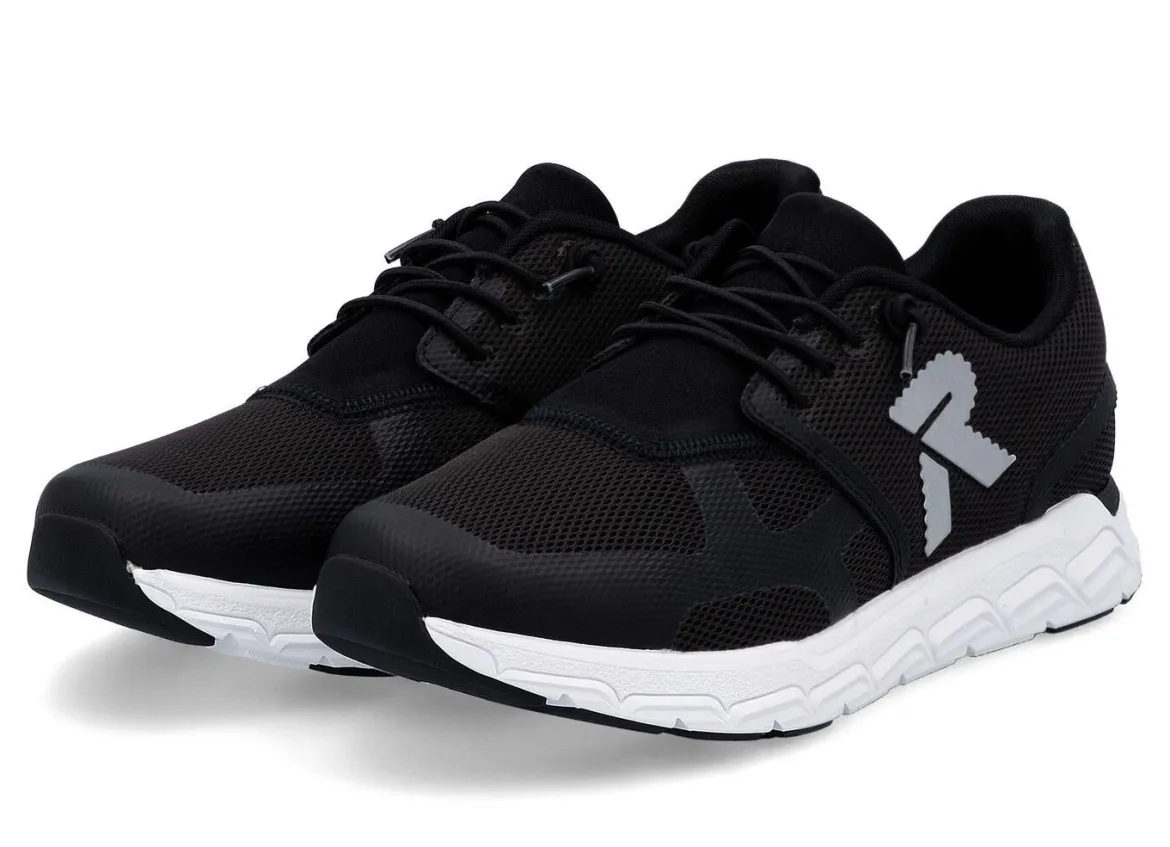 Rieker Sneaker aus teilweise beschichtetem Meshmaterial