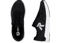 Rieker Sneaker aus teilweise beschichtetem Meshmaterial