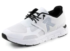 Rieker Sneaker aus teilweise beschichtetem Meshmaterial