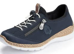 Rieker, sportliche Damen-Sneaker, mit MemoSoft Decksohle
