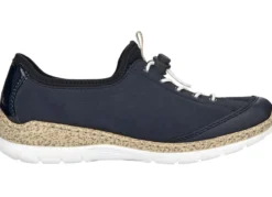 Rieker, sportliche Damen-Sneaker, mit MemoSoft Decksohle