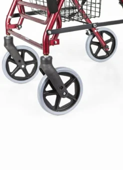 Rollator inkl. Fußstützen