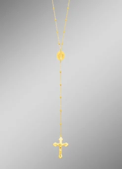 Rosenkranz-Ankerkette aus Gold
