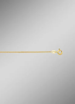Runde Veneziakette aus Gold