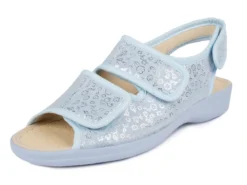 Sandalette mit Klettverschlüssen