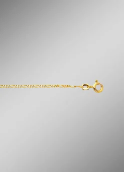 Schicke Figarokette aus Gold