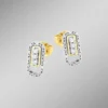 Schicke Ohrstecker mit Brillanten