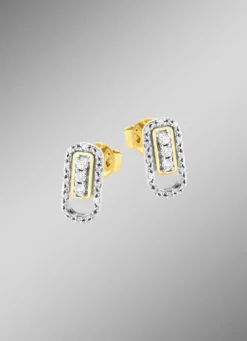 Schicke Ohrstecker mit Brillanten