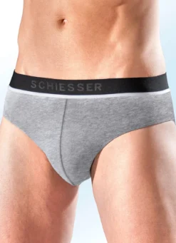 Schiesser Dreierpack Slips aus Feinjersey