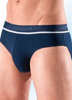 Schiesser Dreierpack Slips aus Feinjersey