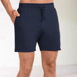 Schlaf-und Freizeitshorts aus Heavy Jersey