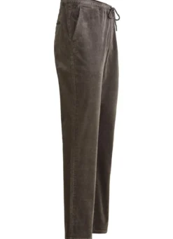 Schlupfcordhose mit Gummibund rundum in 3 Farben