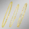 Schmuckset, 3-teilig, aus drei Armbändern