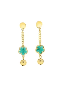 Schmuckset, 3-teilig, im Blumendesign