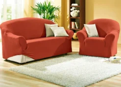 Schützende Stretchbezüge für Sessel und Sofa
