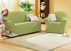 Schützende Stretchbezüge für Sessel und Sofa