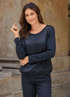 Shirt in Marine