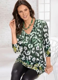 Shirt-Tunika in Longform