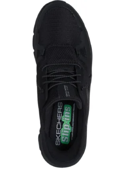 SKECHERS, Herren-Sneaker, mit geformter Slip-Ins Fersenplatte