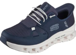 SKECHERS, Herren-Sneaker, mit geformter Slip-Ins Fersenplatte