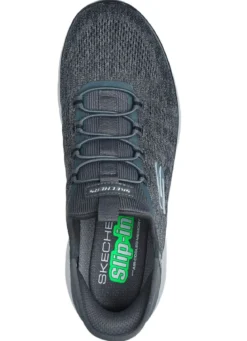 SKECHERS, Herren-Sneaker, mit geformter Slip-Ins Fersenplatte