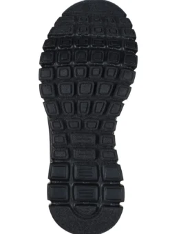 SKECHERS, klassiche Damen-Slipper, aus Synthetik und elastischem Strick-Material