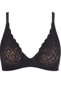 sloggi ZERO Feel-Push-up-BH mit Elastikspitze