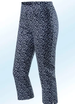 Soft-Stretch-Caprihose