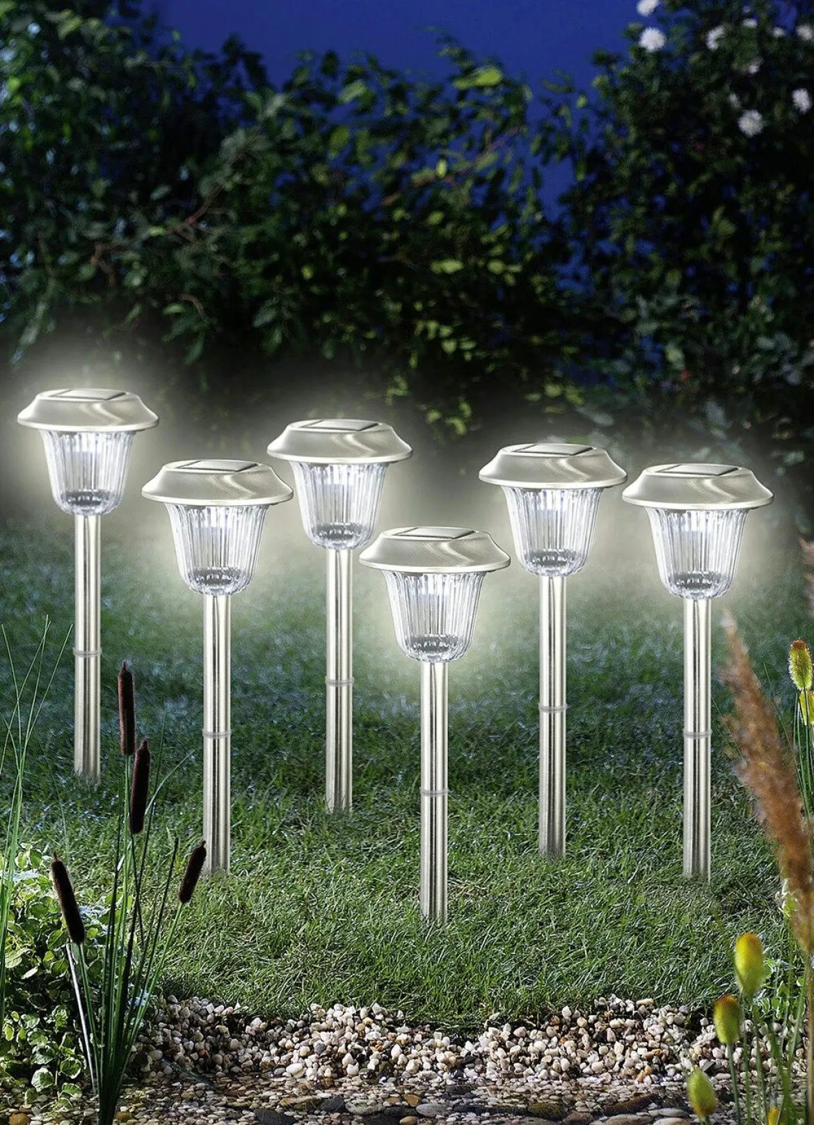 Solarleuchten, 6er-Set