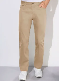 Sommerliche Hose von "Suprax" mit Dehnbund in 3 Farben