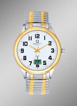 Sportliche Funk-Herrenuhr der Marke Quality Time