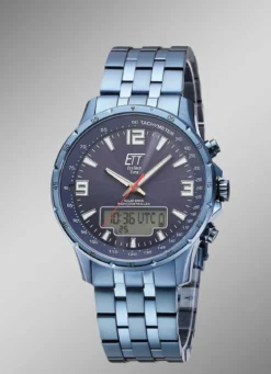 Sportliche Funk-Solar-Herrenuhr