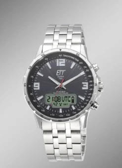 Sportliche Funk-Solar-Herrenuhr