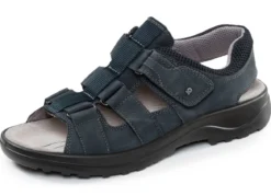Sportliche Herren-Sandalen, Weite H, mit Klettverschluss
