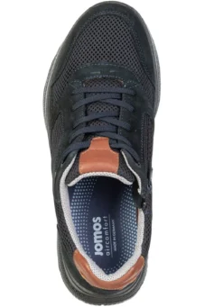 Sportliche Herren-Schnürschuhe, Weite H, mit herausnehmbarem Fußbett