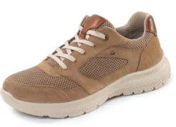 Sportliche Herren-Schnürschuhe, Weite H, mit herausnehmbarem Fußbett