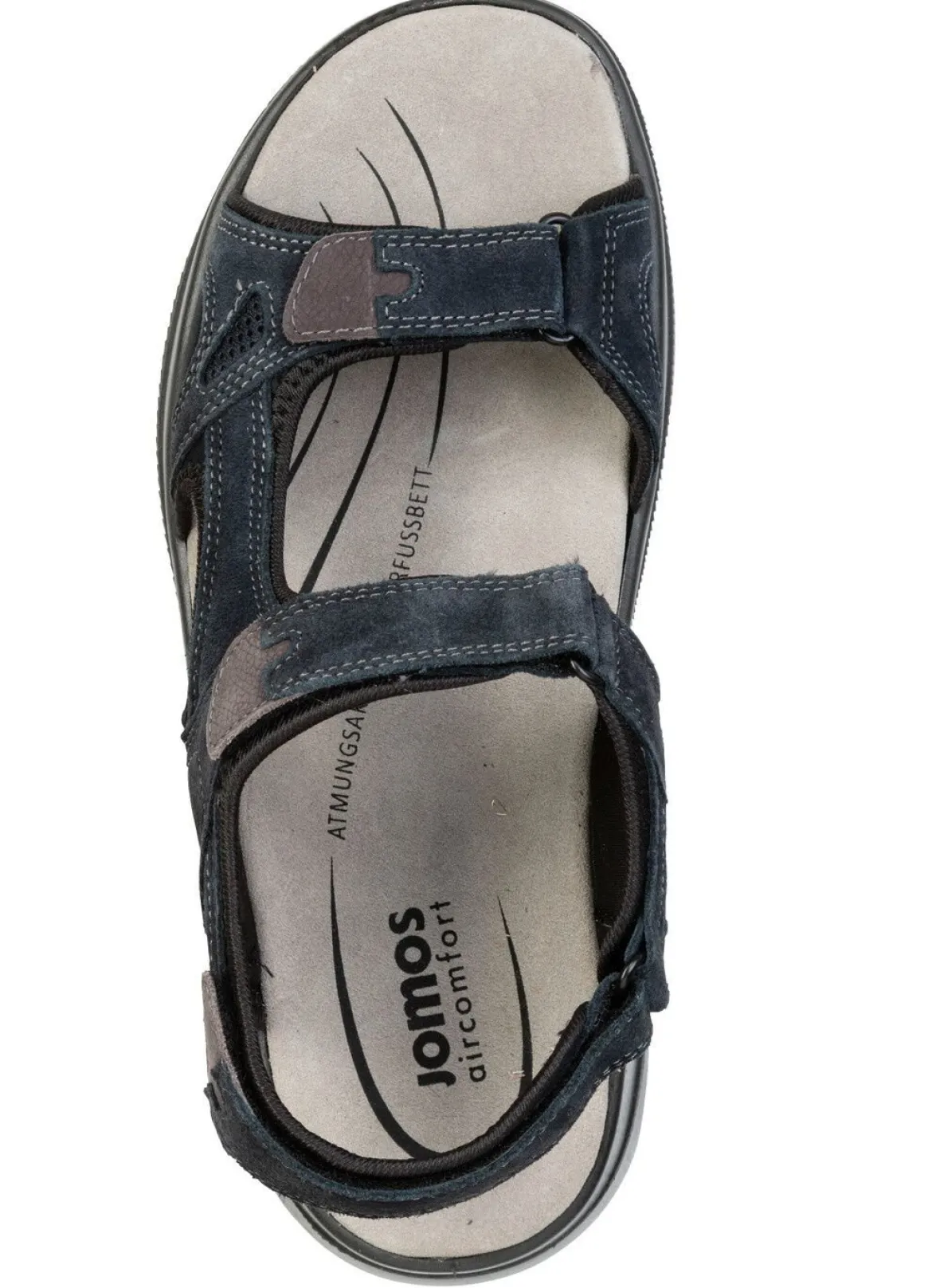 Sportliche Herren-Trekkingsandalen, Weite H, mit Klettverschluss