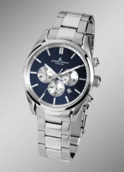 Sportliche Herrenuhr aus massiv Edelstah