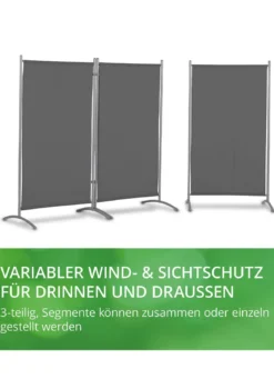 Standfeste Stellwand, 3-teilig