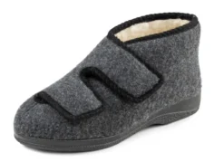 Stiefelette aus weichem Filz