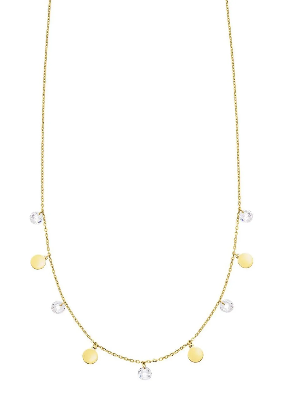Stilvolle Halskette mit Zirkonia