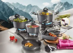 STONELINE® Kochtopf-Set, 15-teilig