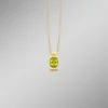 Strahlende Natürlichkeit – Anhänger mit Peridot und Diamanten
