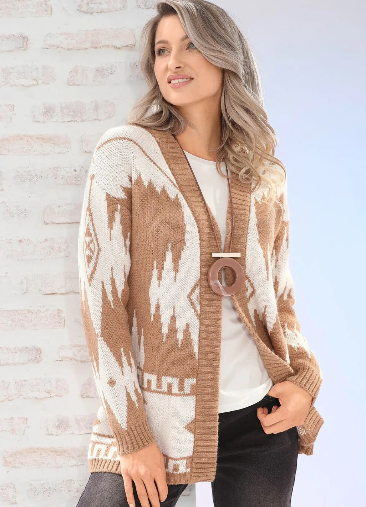 Strickjacke in Kuschelqualität