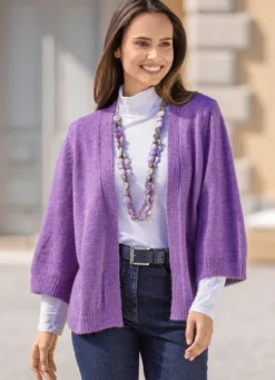 Strickjacke mit Alpaka