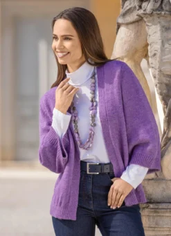 Strickjacke mit Alpaka