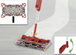 Swivel Sweeper Akku-Besen mit Power-Akku