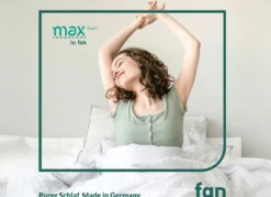 TESTSIEGER Mehrzonen-Matratze „max foam by fan“