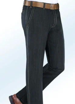 Thermojeans mit Dehnbund in 5 Farben